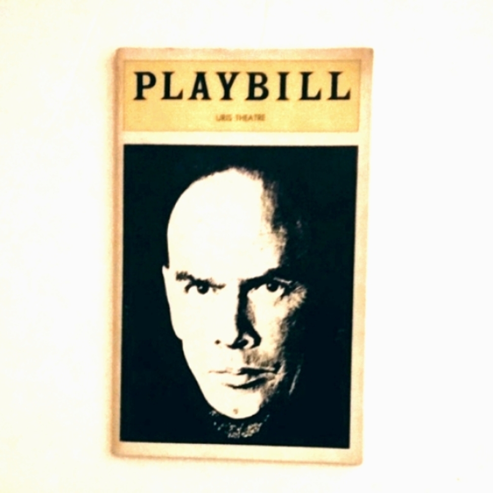 Playbill The King And I  1978 starring Yul Brynner